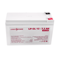 Акумулятор гелевий LP-GL 12V - 7.5 Ah Silver