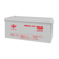 Акумулятор гелевий LPM-GL 12V - 200 Ah