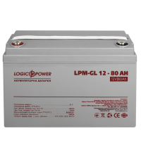 Акумулятор гелевый LPM-GL 12V - 80 Ah