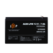 Аккумулятор AGM LPM 12V - 7 Ah (LP3862)