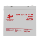 Аккумулятор гелевый LPM-GL 12V - 55 Ah (LP15266)