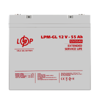 Акумулятор гелевый LPM-GL 12V - 55 Ah