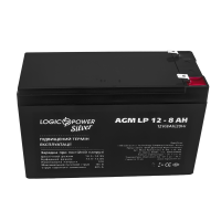Акумулятор AGM LP 12V - 8 Ah Silver