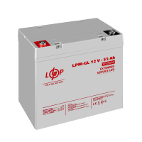 Акумулятор гелевый LPM-GL 12V - 55 Ah