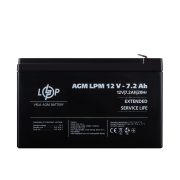 Аккумулятор AGM LPM 12V - 7.2 Ah (LP3863)