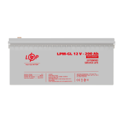 Акумулятор гелевий LPM-GL 12V - 200 Ah