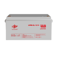 Акумулятор гелевий LPM-GL 12V - 150 Ah