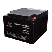 Аккумулятор AGM LPM 12V-20 Ah під болт М5 (LP22882)