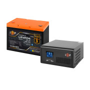 Комплект резервного живлення LogicPower B1500 + літієва (LiFePO4) батарея 1280Wh (37265)