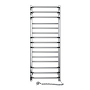 Рушникосушка електрична з нержавіючої сталі Navin Грандіс 480х1200 Sensor права з таймером полірована (10-008053-4812)