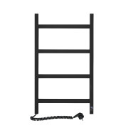 Полотенцесушитель электрический Nordic 500х800 Sensor нержавеющая сталь, левый, черный муар (10-241153-5080)