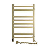 Рушникосушка електрична NAVIN Авангард 480х800 Sensor правобічна з таймером, матове золото (10-728053-4880)