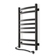 Рушникосушка електрична Navin Avalon 480х800 Sensor ліва, чорний муар (12-203153-4880)