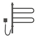 Рушникосушка Fouette 480х600 Sensor з таймером, чорний муар (12-212033-4860)
