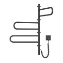 Полотенцесушитель Fouette 480х800 Sensor с таймером, черный муар (12-212033-4880)