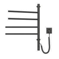 Рушникосушка Arabesque 480х600 Sensor з таймером, чорний муар (12-223033-4860)