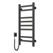 Полотенцесушитель Авангард 360х800 Sensor левый с таймером, черный муар (12-228153-3680)
