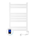 Полотенцесушитель Ellipse 500х800 Sensor правый с таймером, белый бархат (12-845053-5080)