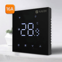 Терморегулятор NAVIN WT410 B-16A з Wi-Fi, черный (24-260273-8686)