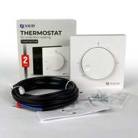 Терморегулятор механический NAVIN EH84BM-16A, белый матовый (24-160171-0140)