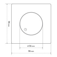 Терморегулятор механический NAVIN EH84BM-16A, белый матовый (24-160171-0140)