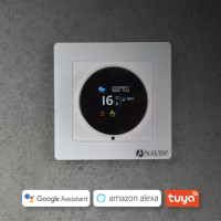 Терморегулятор EH20R-16A Wi-Fi Tuya, білий з зовнішнім датчиком температури (24-160075-0331)